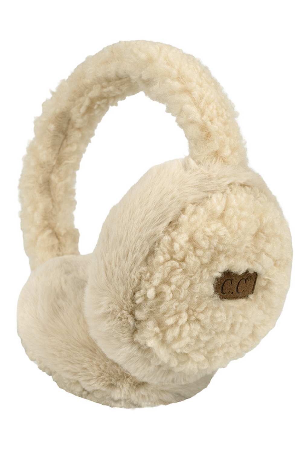 C.C Faux Fur Sherpa Earmuffs