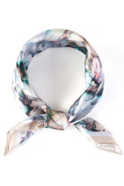 Floral Pattern Print Bandana Light Weight Scarf