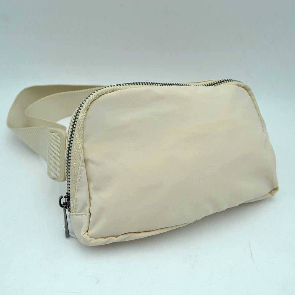 Minimalist Adjustable Strap Belt Bag and Everyday Crossbody Pouch
