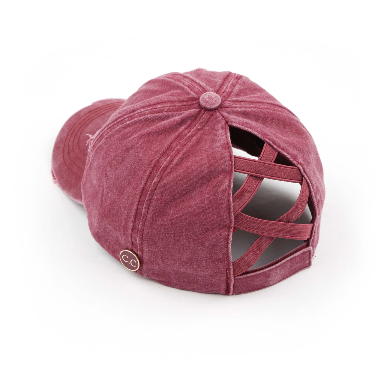 C.C Women's Baseball Ponytail Cap