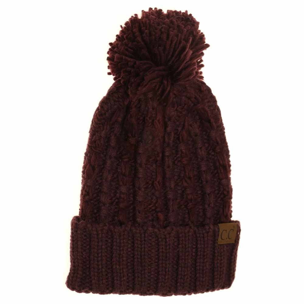 Slipstitch Pom C.C Beanie