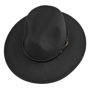 Belt Band Pointed Fedora Hat