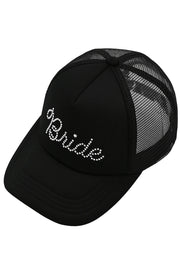 C.C Bride Rhinestone Trucker Cap