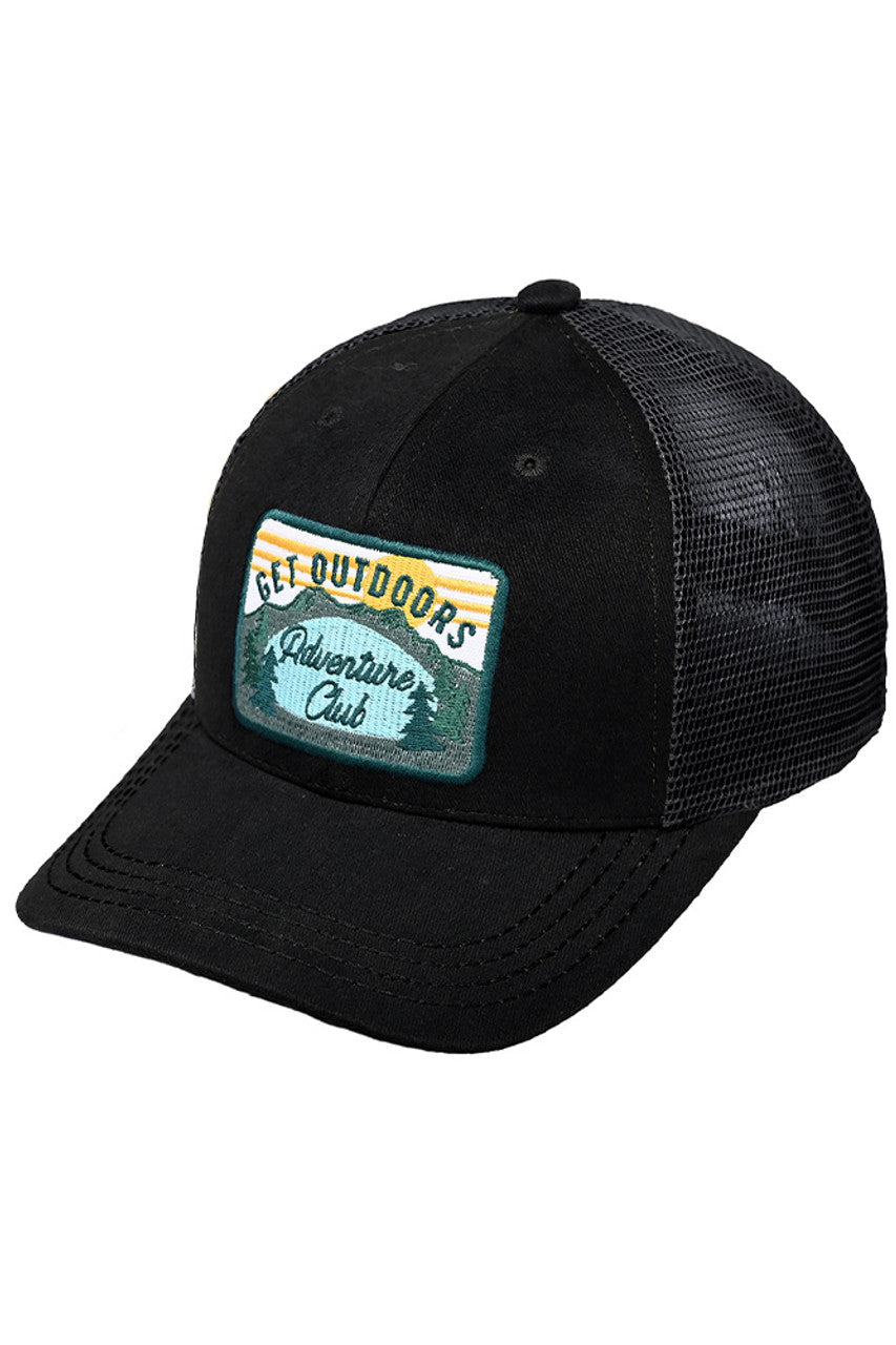 C.C GET OUTDOORS Embroidery Patch Baseball Cap