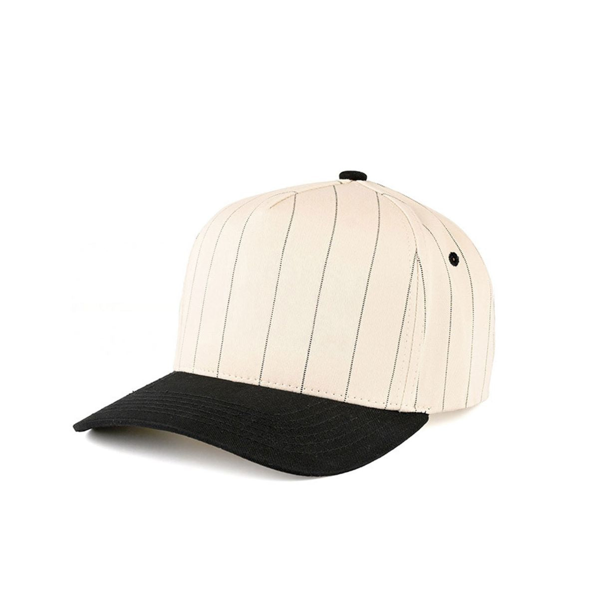 C.C Pinstripe Palin Two Tone Trucker Cap