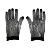 Fishnet Wedding Gloves