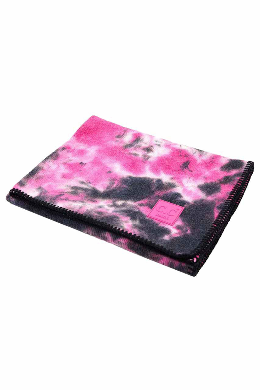 C.C Baby Tie Dye Stroller Blanket