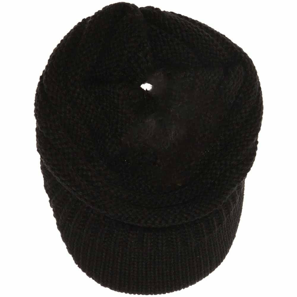Knit Beanie Tail C.C Cap
