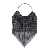 Shimmery Evening Clutch Crossbody Bag