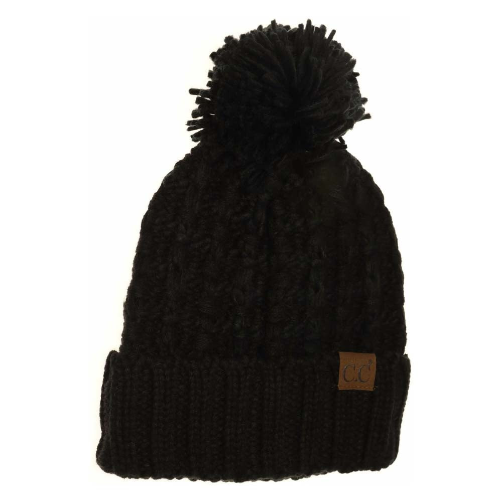 Slipstitch Pom C.C Beanie