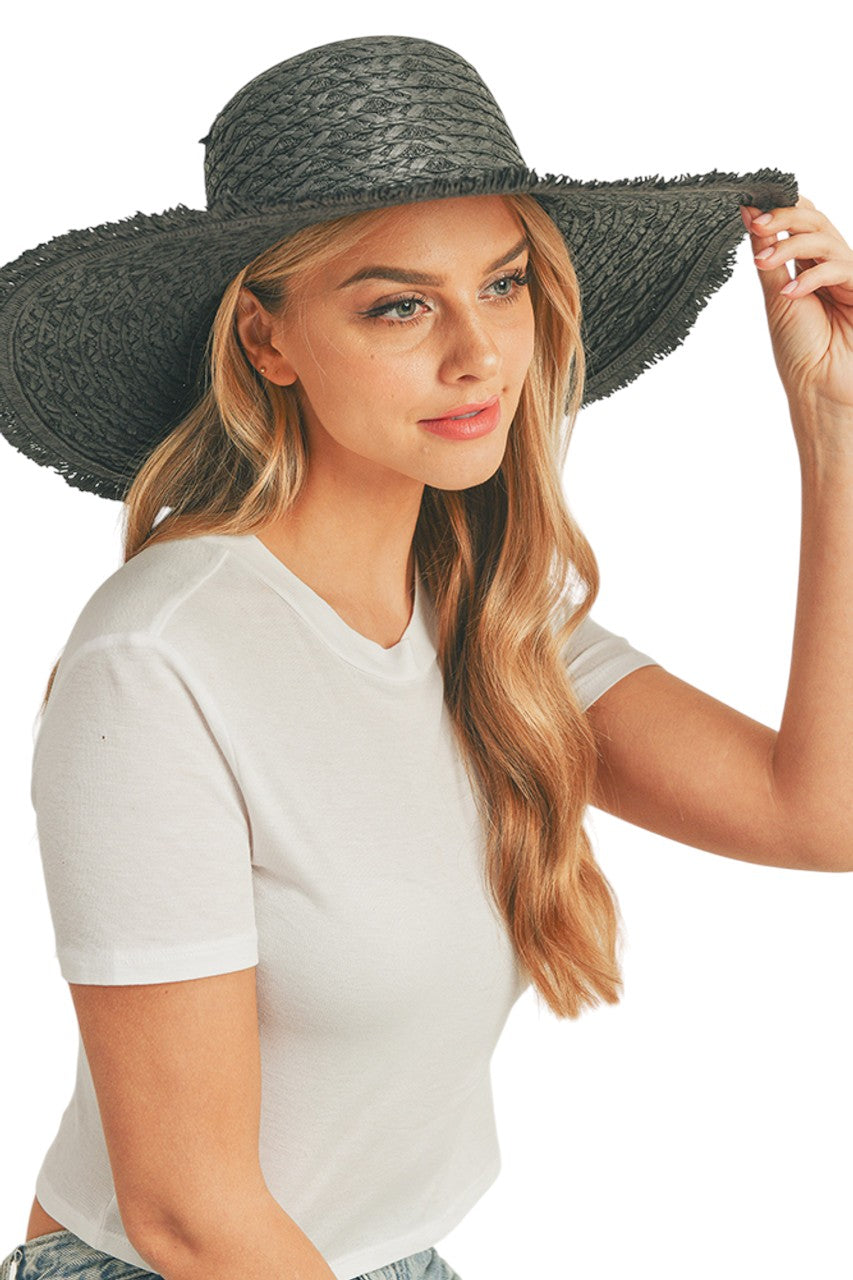 Solid Floppy Sun Hat