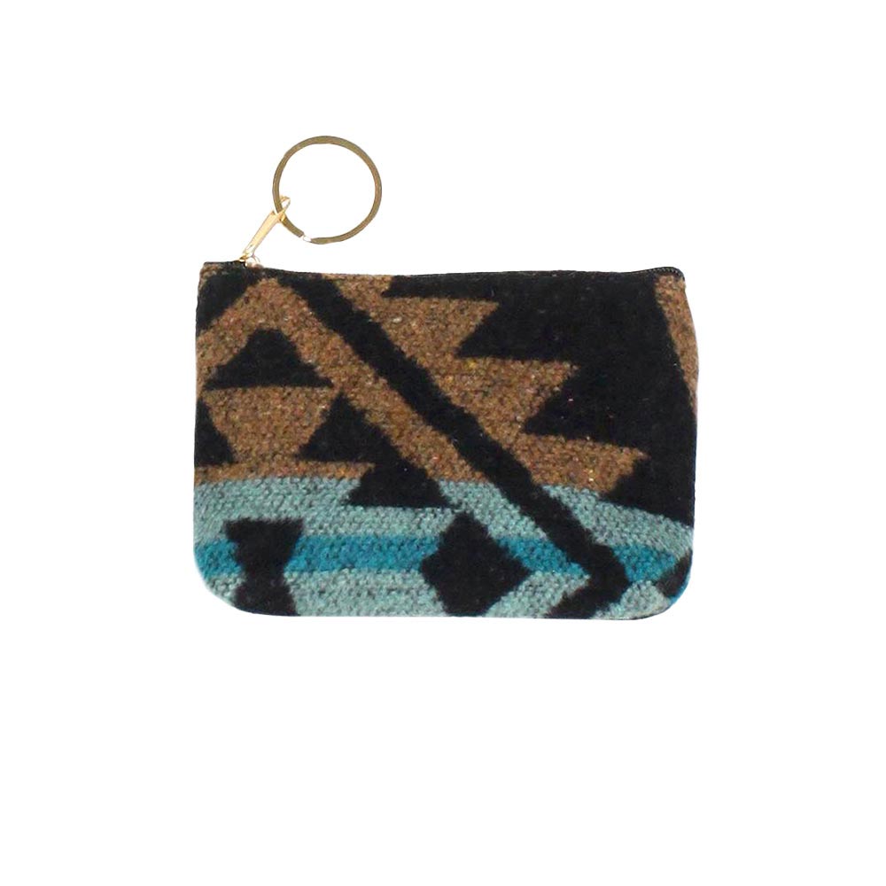 Western Print Coin Card Purse