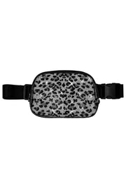 C.C Animal Print Rhinestone Crossbody Fanny Pack