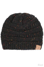 C.C Confetti Cable Knit Beanie