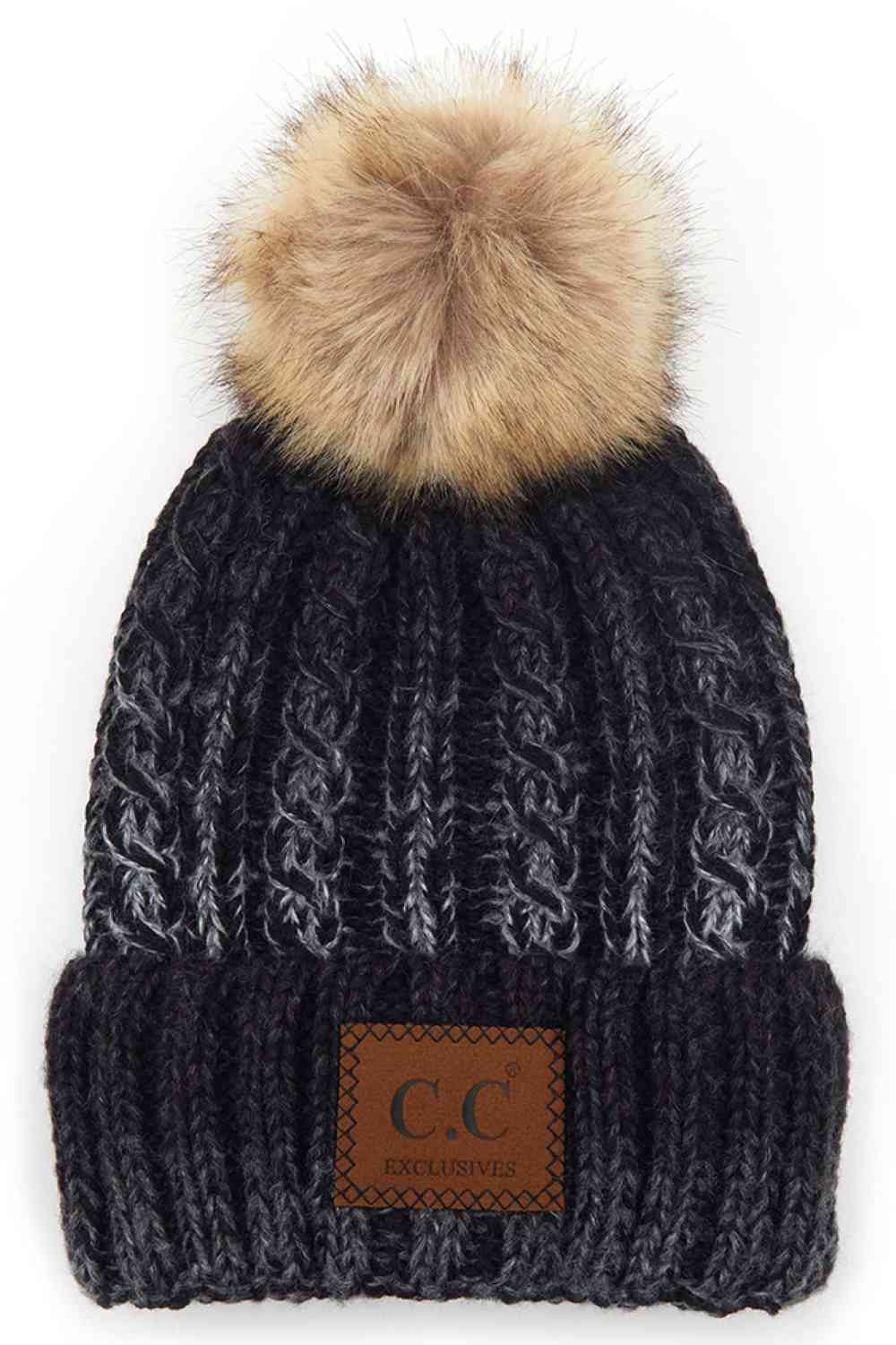 C.C Ombre Beanie with Pom