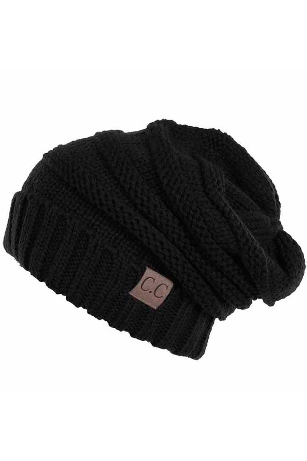 C.C Oversize Slouchy Knitted Beanie