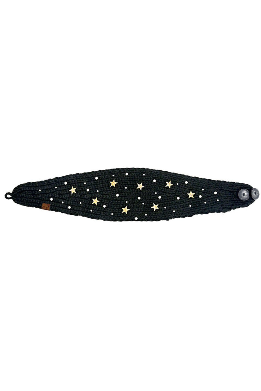 C.C Star & Pearl Embellishment Head Wrap