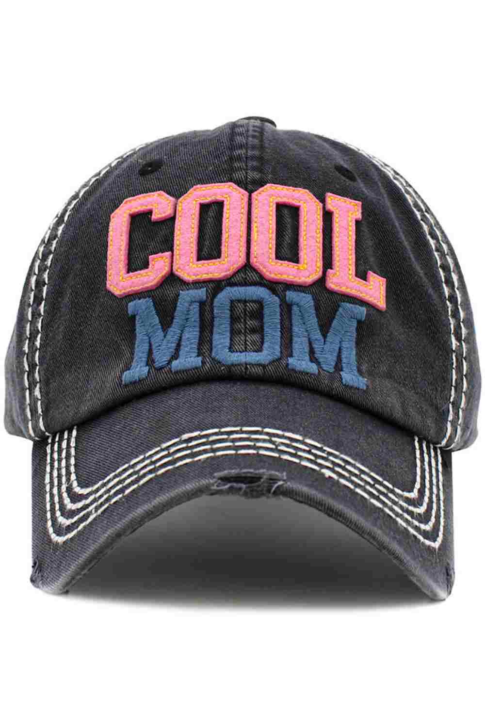 COOL MOM Washed Vintage Baseball Cap