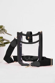 Pretty Clear Stadium Crossbody Mini Bag