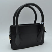 Structured Top Handle Handbag with Minimalist Design
