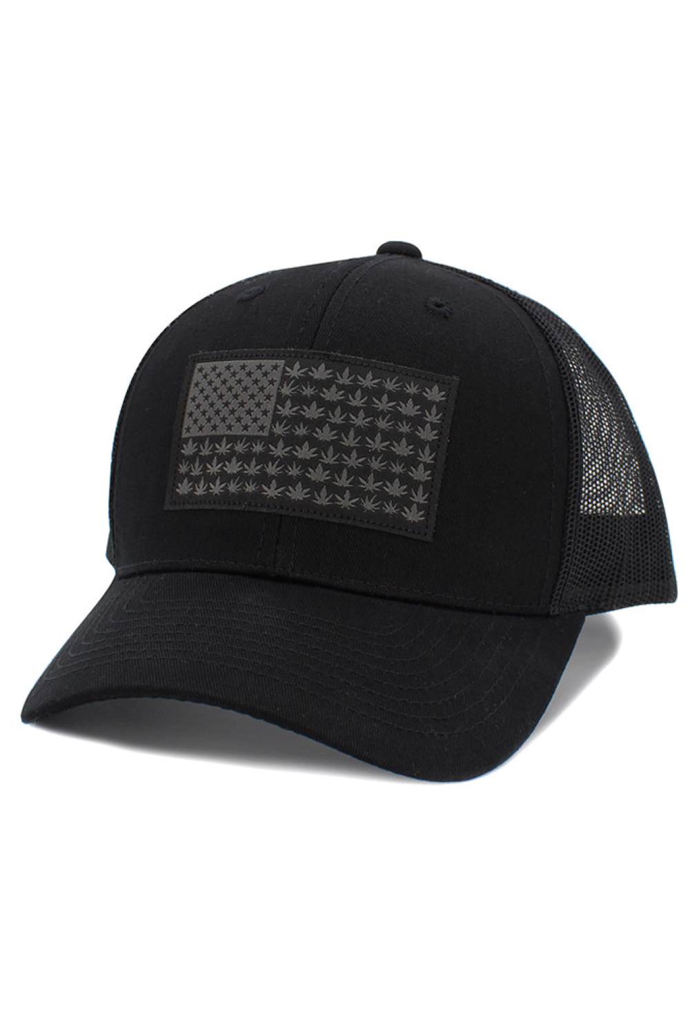 FLAG Patch Mesh Back American Flag Theme Baseball Cap