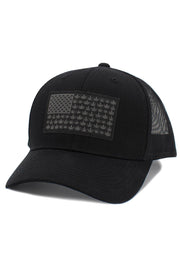 FLAG Patch Mesh Back American Flag Theme Baseball Cap