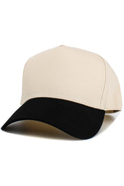 Five Panel Plain Snapback Baseball Cap
