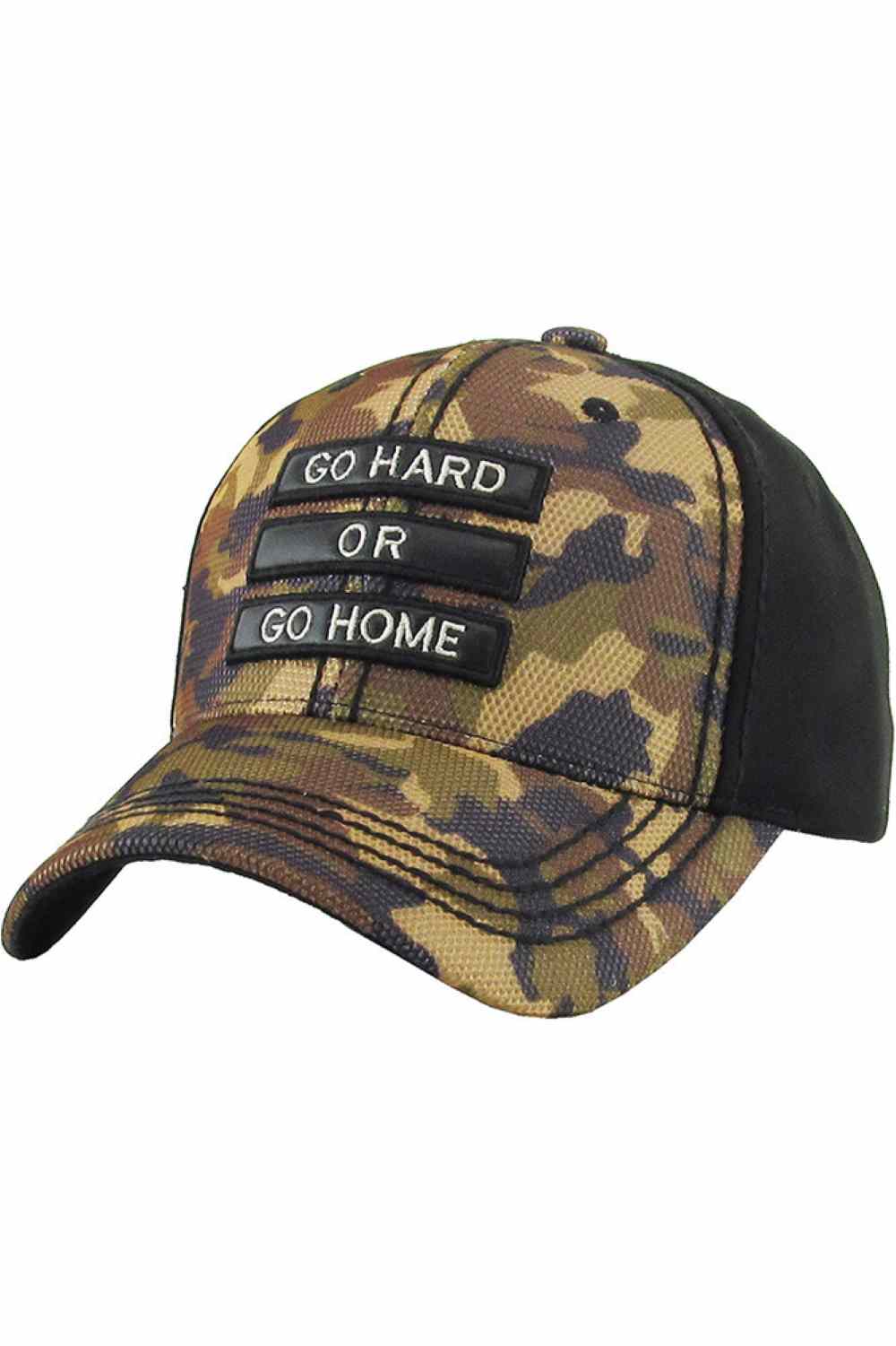 GO HARD OR GO HOME VINTAGE BASEBALL CAP
