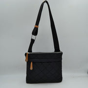 Quilted Crossbody Messenger Bag with Adjustable Strap
