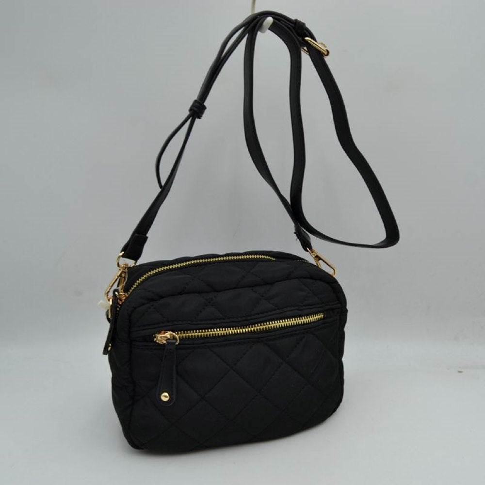 Lightweight Padded Shoulder Purse | Water-Resistant Crossbody Travel Bag