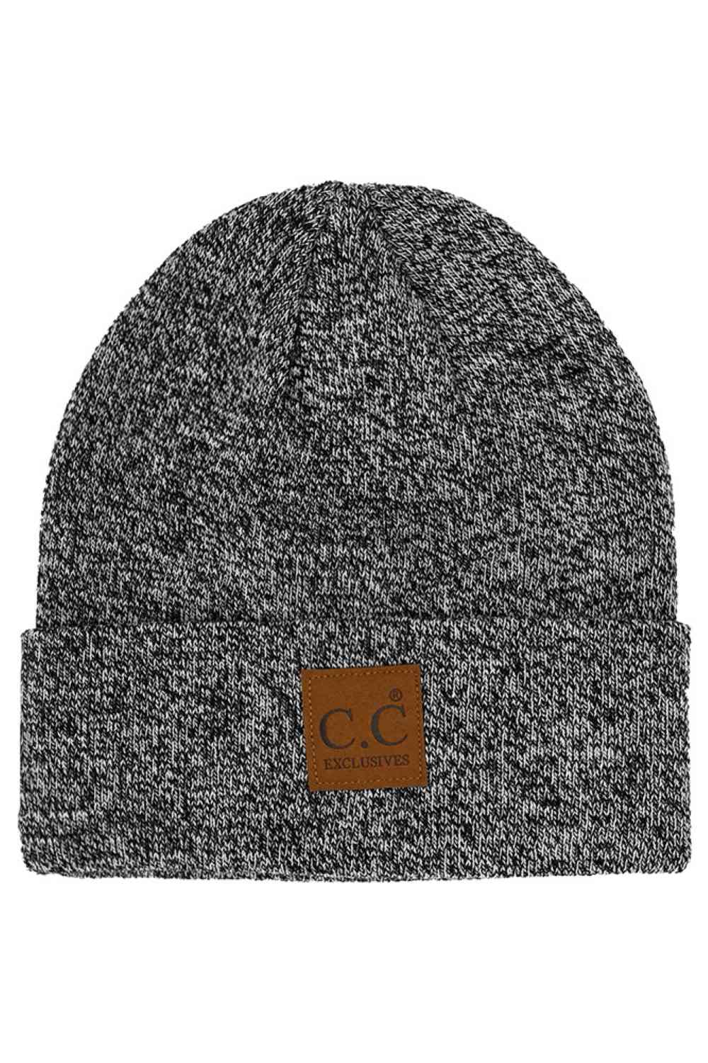 C.C Unisex Classic Basic Solid Color Beanie