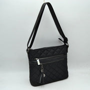 Quilted Crossbody Bag with Adjustable Shoulder Strap