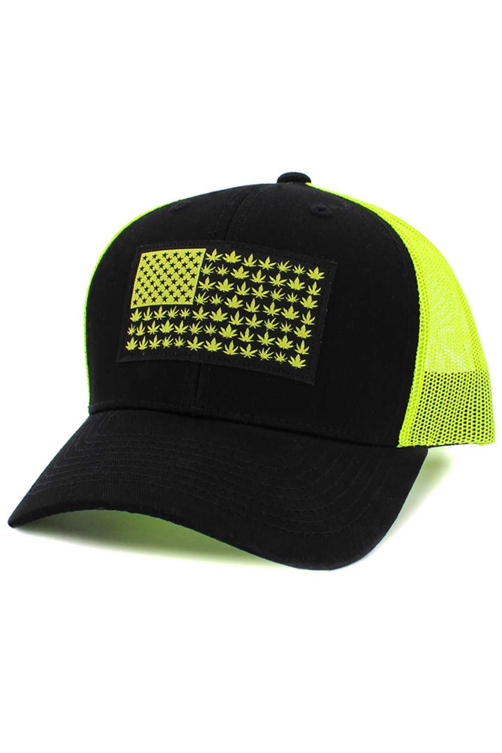 FLAG Patch Mesh Back American Flag Theme Baseball Cap