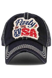 PARTY IN THE USA Vintage Baseball Cap