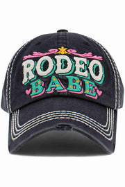 RODEO BABE Vintage Ball Cap
