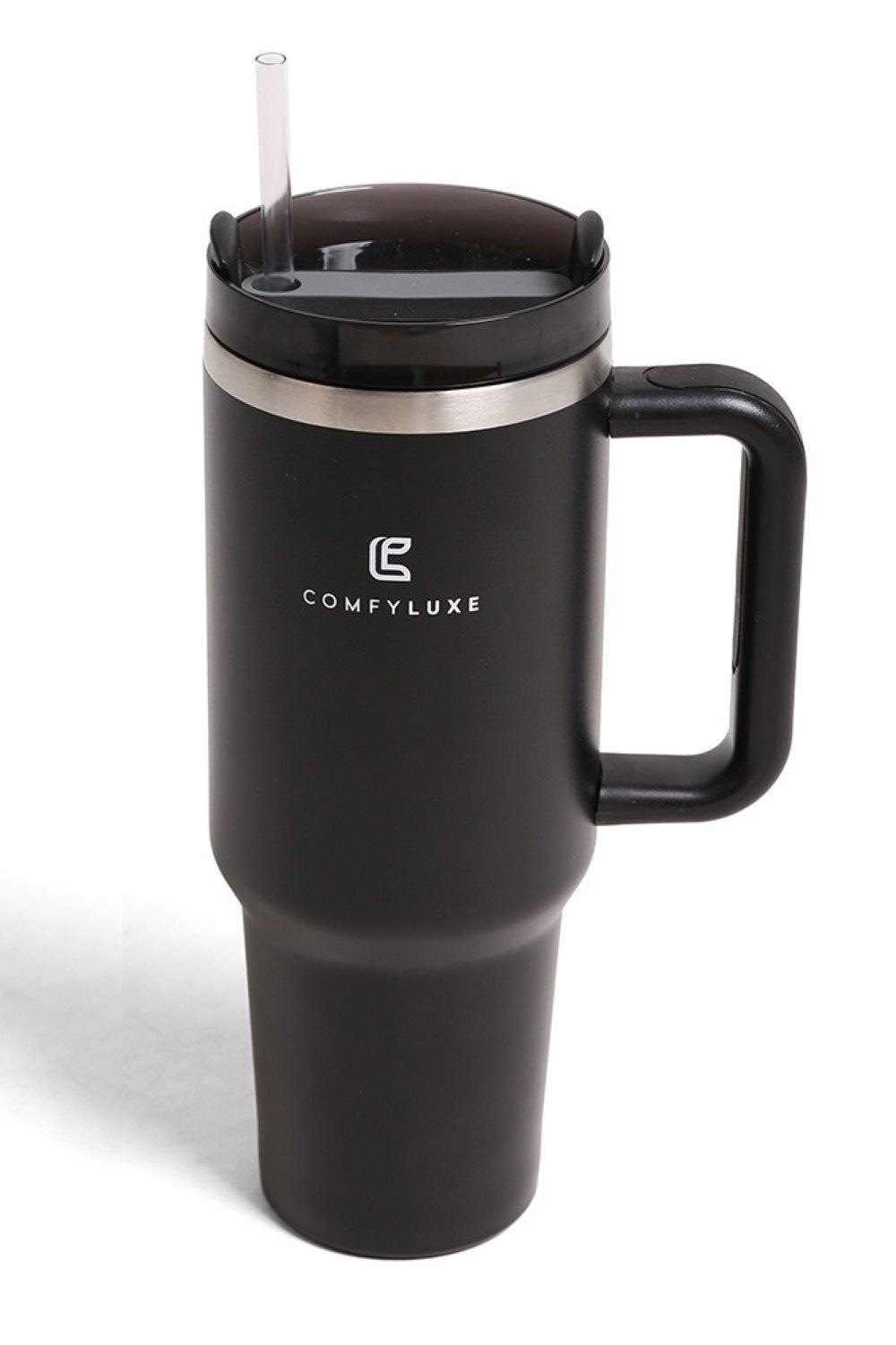 Solid Color 40oz Handle Tumbler