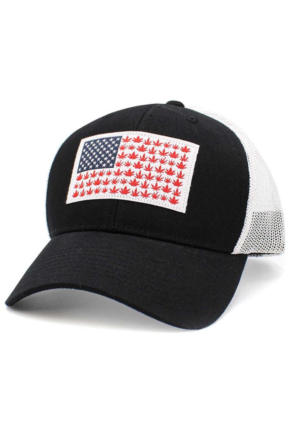 FLAG Patch Mesh Back American Flag Theme Baseball Cap