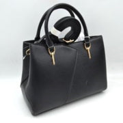 Asymmetric Textured Tote Bag with Detachable Strap