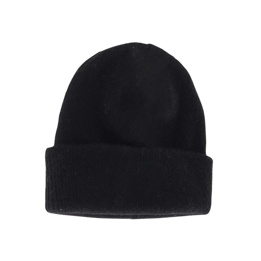 BABY Soft Ribbed Leather Patch C.C. Beanie