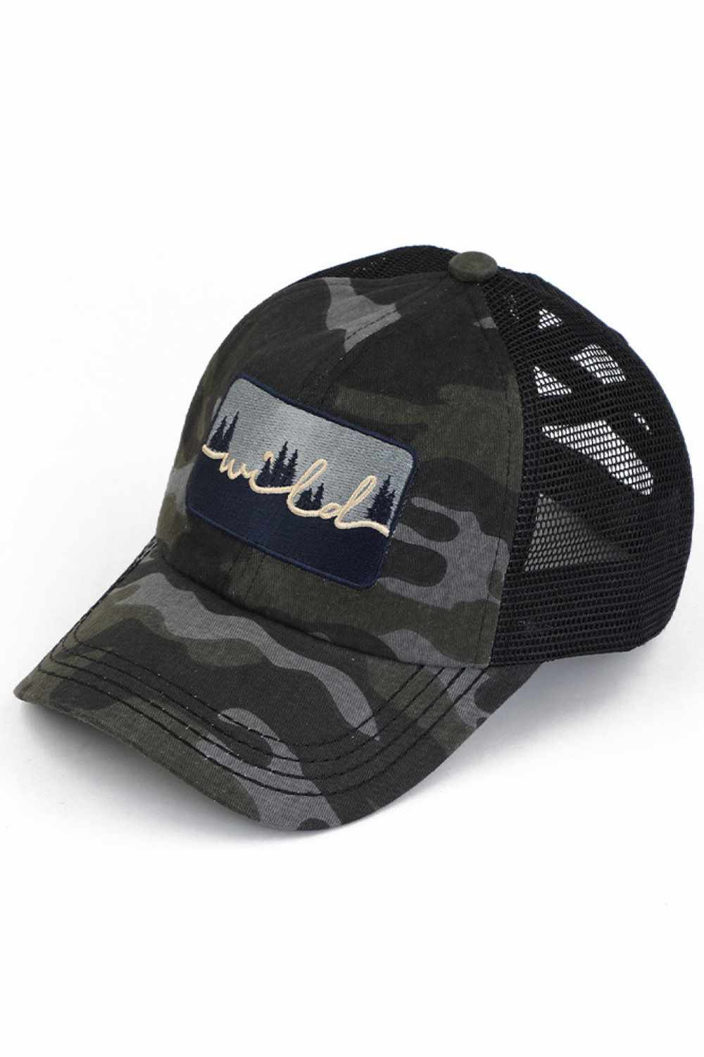 C.C Wild Patch Criss-Cross Pony Cap