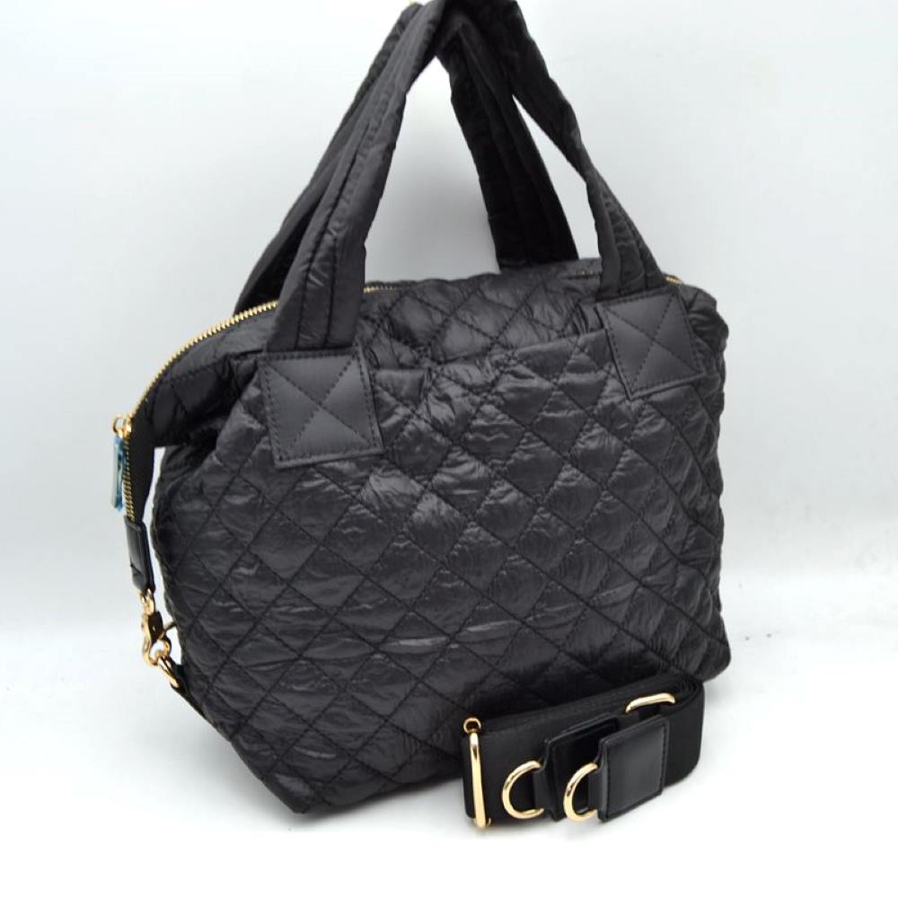 Stylish Diamond-Quilted Puffer Crossbody & Satchel Bag
