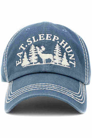 Eat Sleep Hunt Vintage Baseball Cap