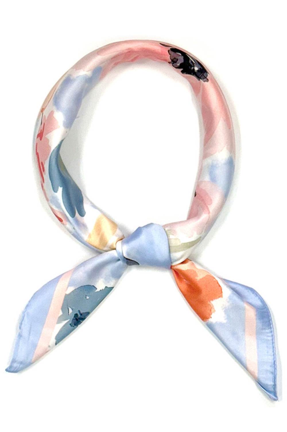 Floral Painting Print Bandana Summer Scarf