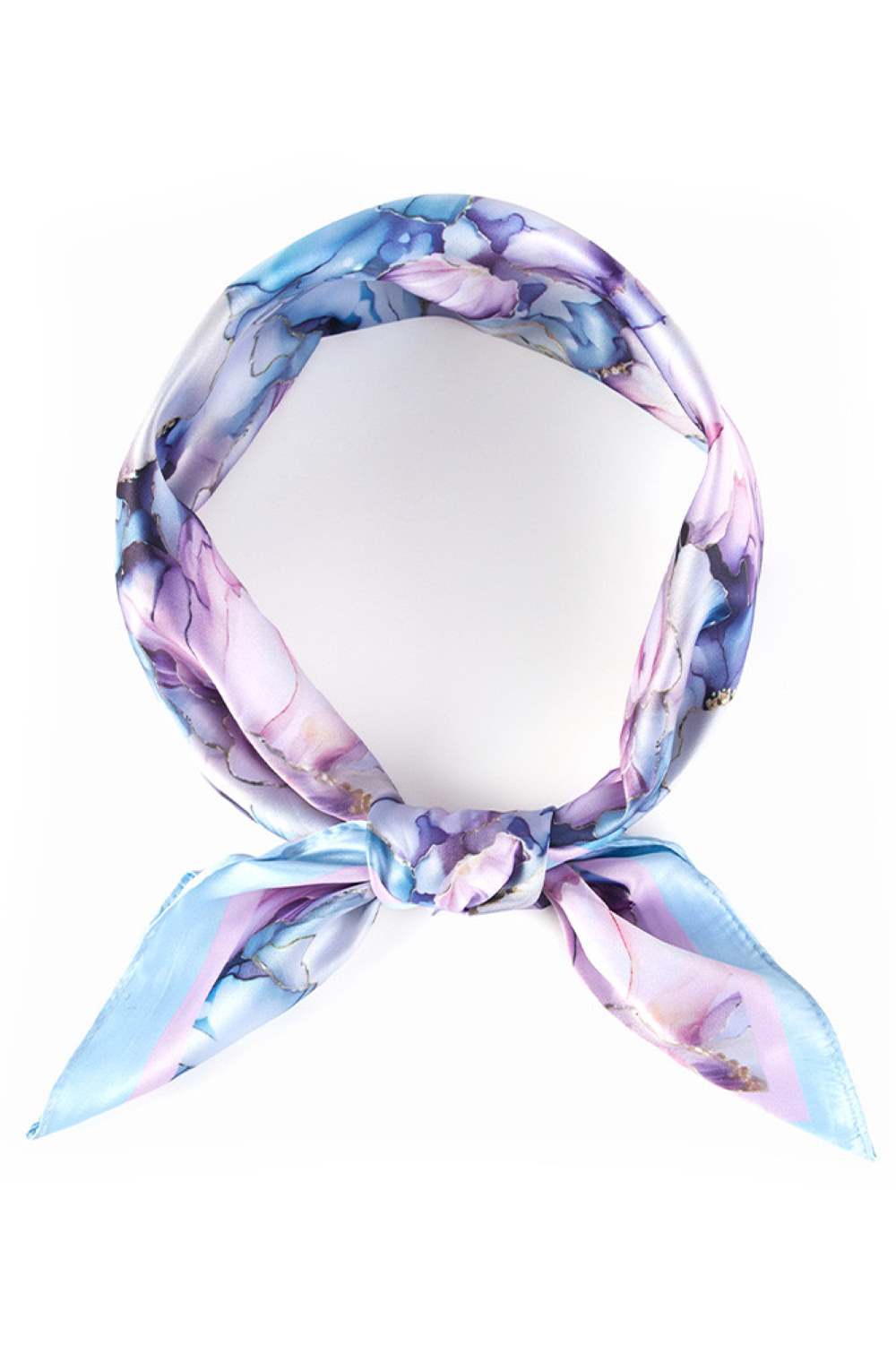 Floral Pattern Print Bandana Light Weight Scarf
