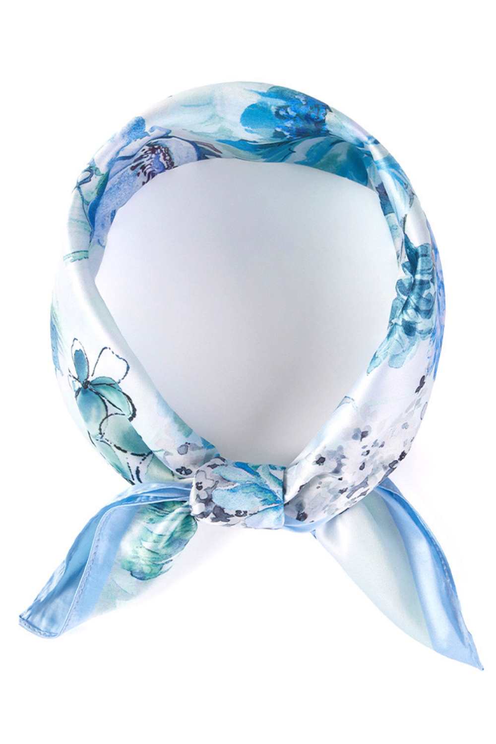 Floral Print Bandana Summer Scarf