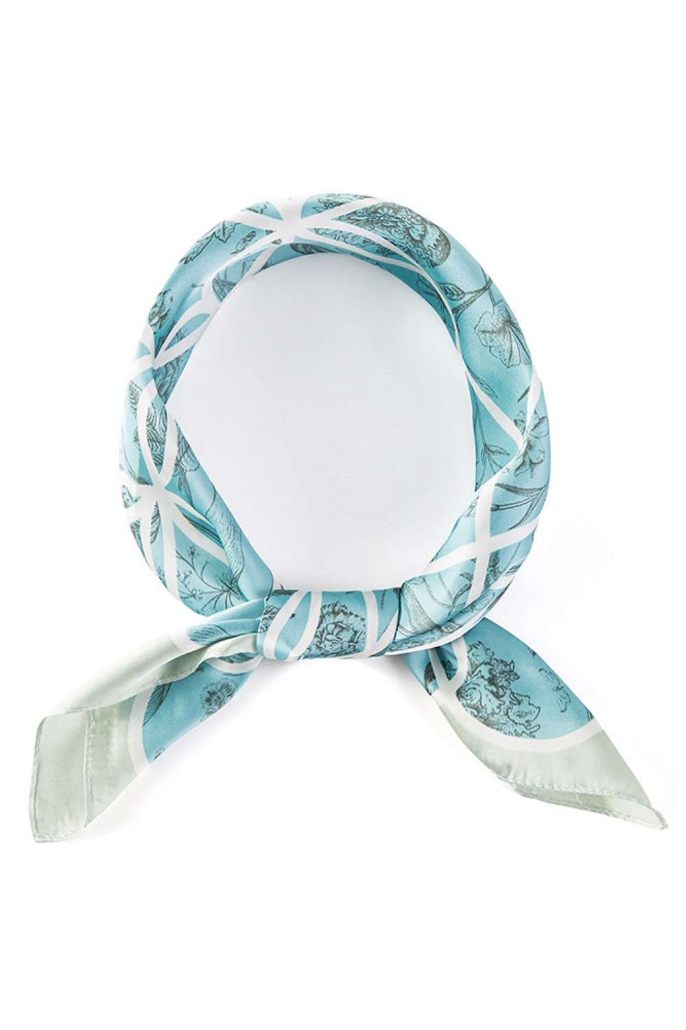 Geometric Pattern Print Bandana Scarf