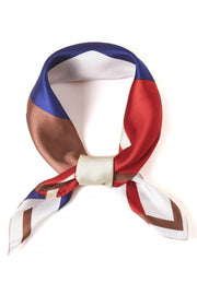 Geometric Pattern Print Bandana Summer Scarf