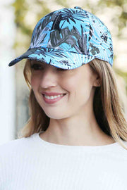 Leaves Print Baseball Cap