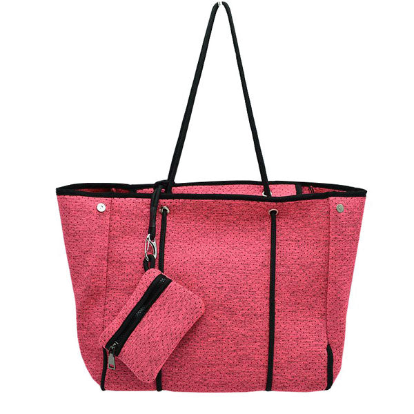 Large Tote Bag Women Work Bag Purse Neoprene Zip
