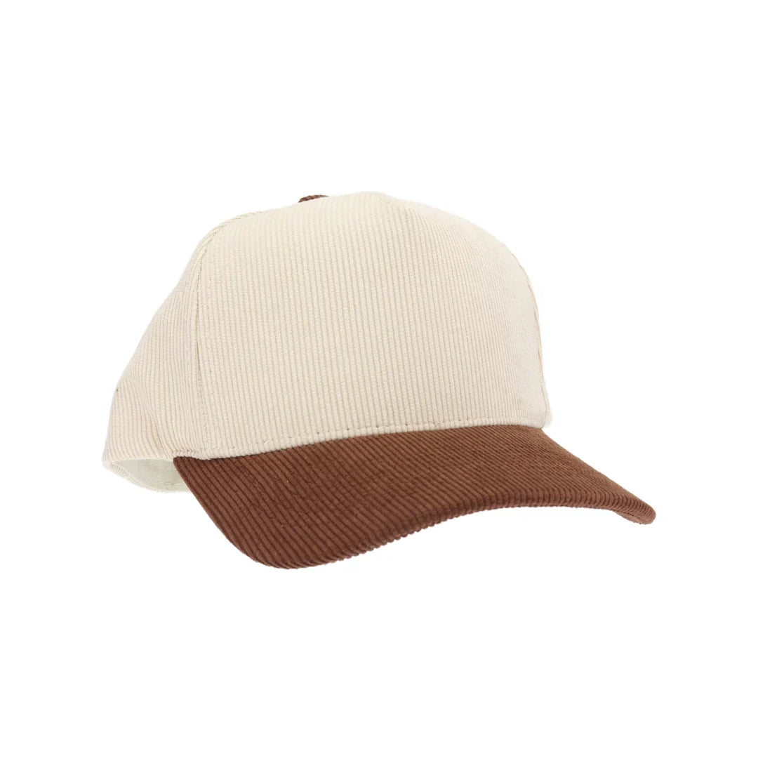 C.C Two Tone Corduroy Trucker Cap